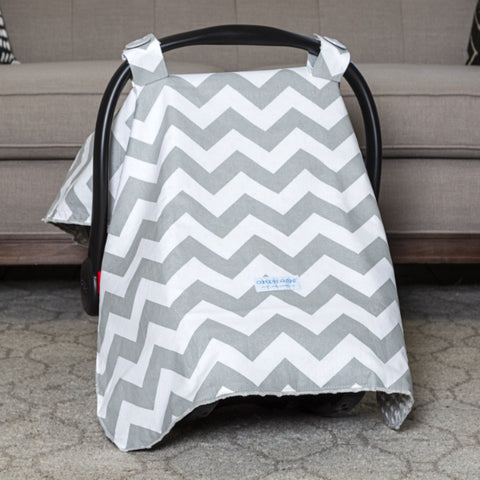 Chevy - 2 in 1 Baby Car Seat Canopy and Breast Feeding Nursing Cover