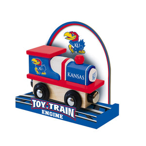 Kansas Jayhawks NCAA Toy Train Engine