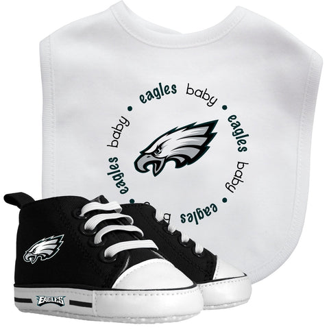 Bib & Prewalker Gift Set - Philadelphia Eagles-justbabywear