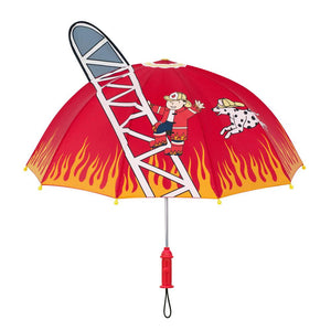 Fireman Umbrella for Toddlers and Adults