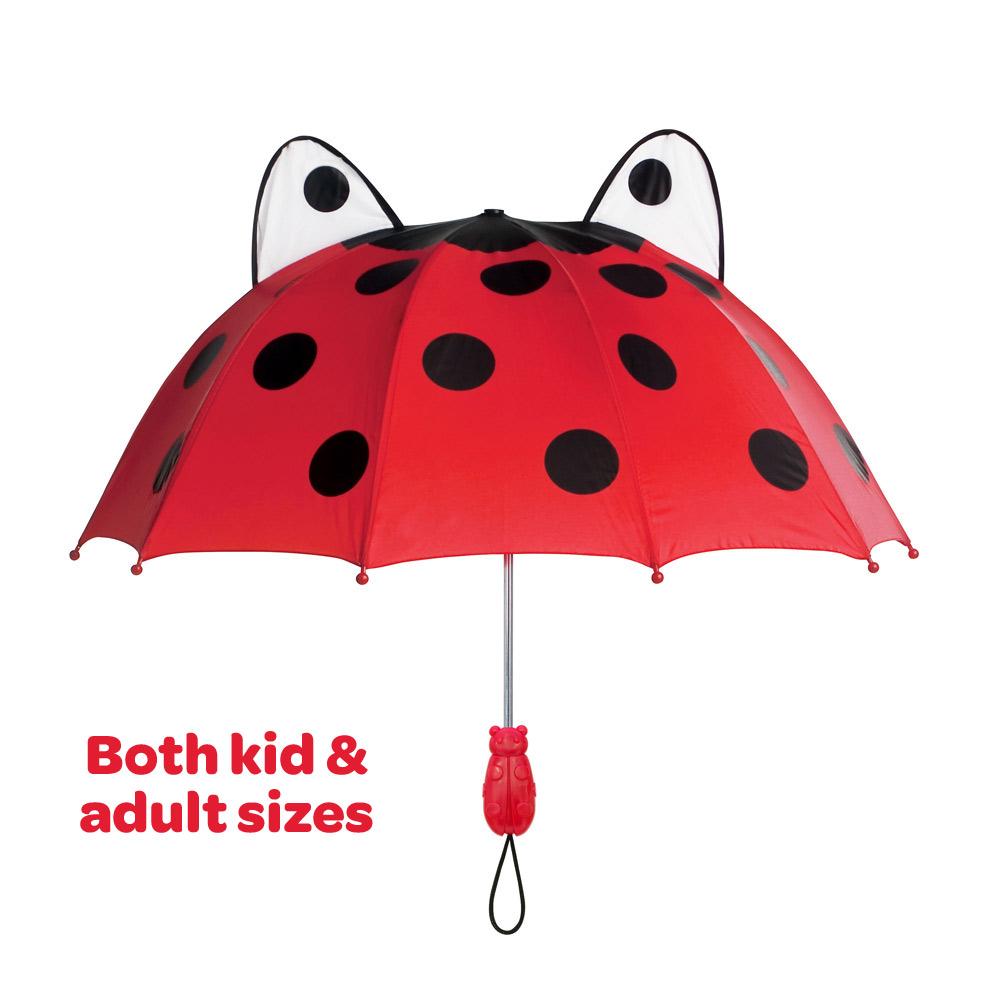 Ladybug Umbrella for Toddlers and Adults