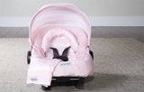 Pink Stripes - Car Seat Canopy 5 Pc Whole Caboodle Baby Infant Car Seat Cover