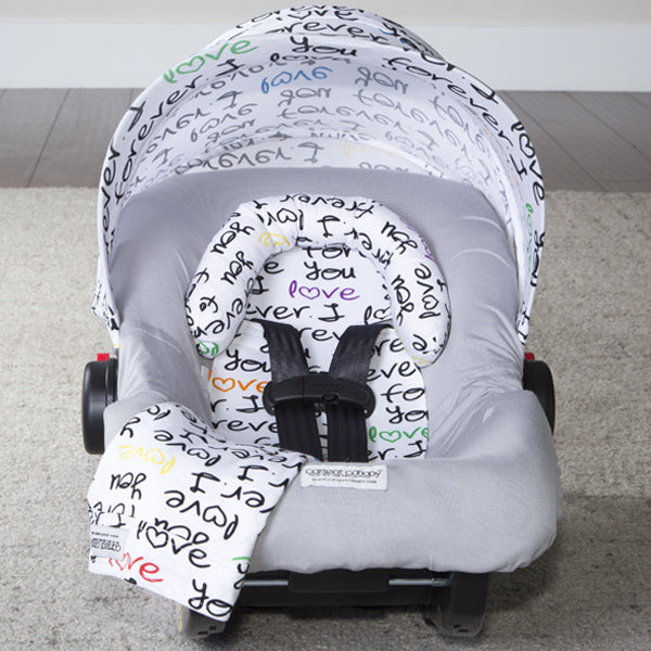 Harley - Car Seat Canopy 5 Pc Whole Caboodle Baby Infant Car Seat Cover Kit