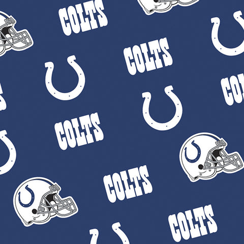Indianapolis Colts - Carseat Canopy 5 Pc Whole Caboodle Baby Infant Car Seat Cover Kit with Minky Fabric