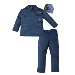 3PC Set Youth Coastguard Uniform