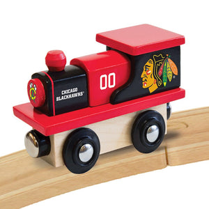 Chicago Blackhawks NHL Toy Train Engine