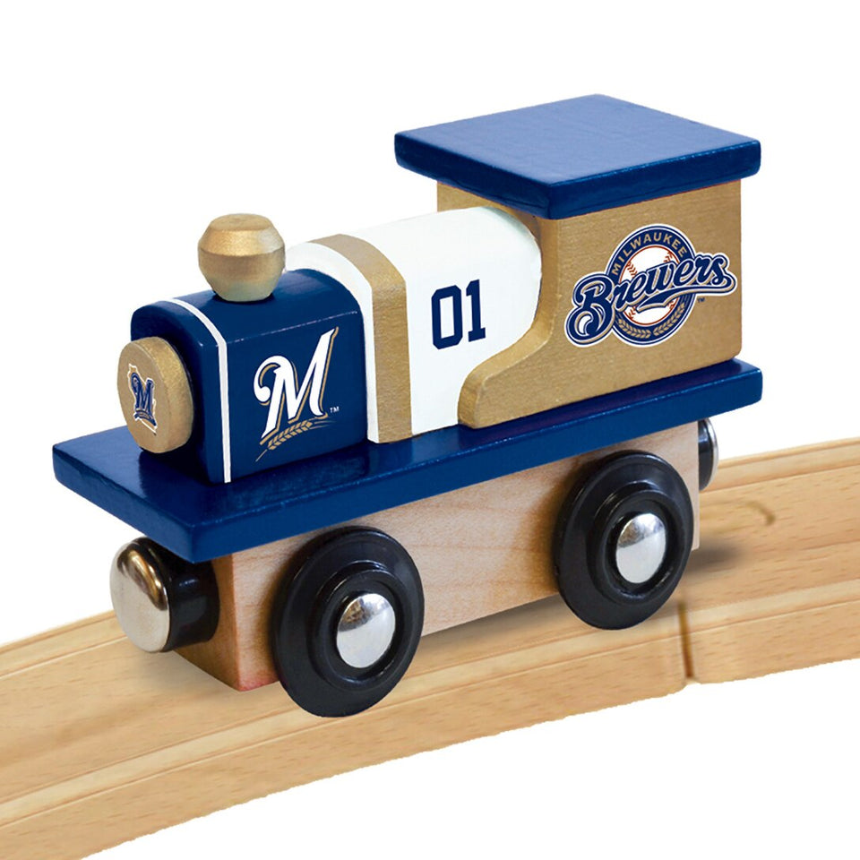 Milwaukee Brewers MLB Toy Train Engine