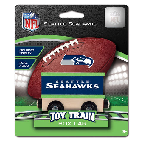 Seattle Seahawks NFL Box Car Trains