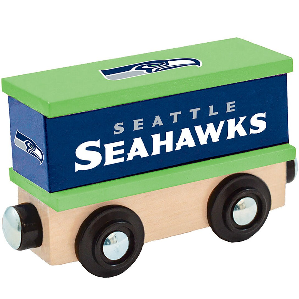Seattle Seahawks NFL Box Car Trains