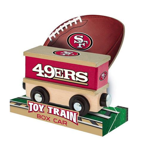 San Francisco 49ERS NFL Box Car Trains