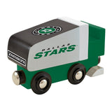 Dallas Stars NHL Zamboni Wood Train Engine