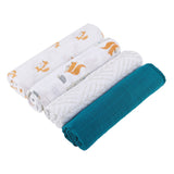 Forest Friends Swaddle Four Pack