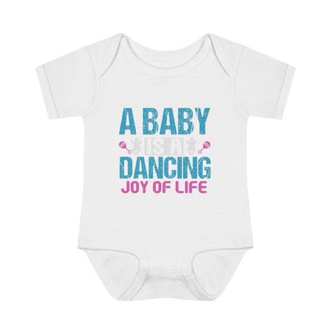 A baby is a Dancing Joy of Life Baby Onesie