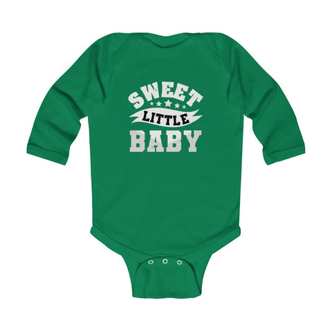 Sweet Little Baby Infant Long Sleeve Bodysuit