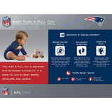 New England Patriots Push & Pull Wooden Toy