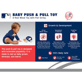 New York Yankees Push & Pull Wooden Toy