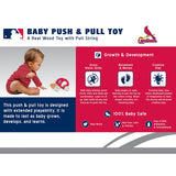 St. Louis Cardinals Push & Pull Wooden Toy