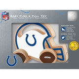 Indianapolis Colts Push & Pull Wooden Toy
