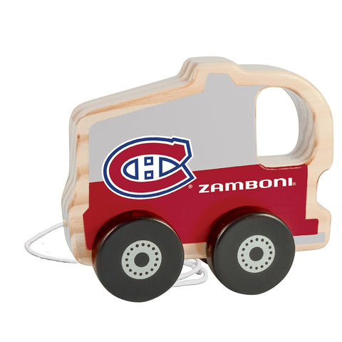 Montreal Canadiens Push & Pull Wooden Toy