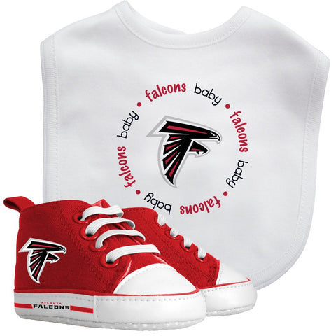 Bib & Prewalker Gift Set - Atlanta Falcons-justbabywear