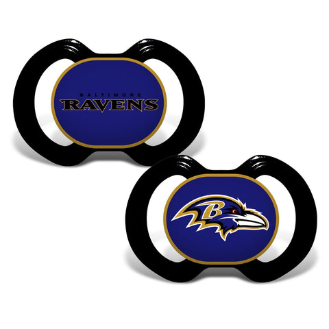 Gen. 3000 Pacifier 2-Pack - Baltimore Ravens-justbabywear