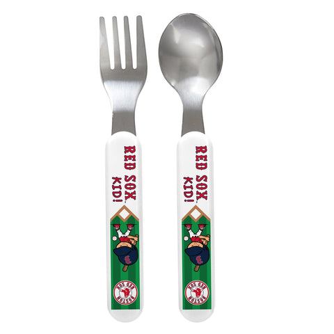 Fork & Spoon Set - Boston Red Sox-justbabywear