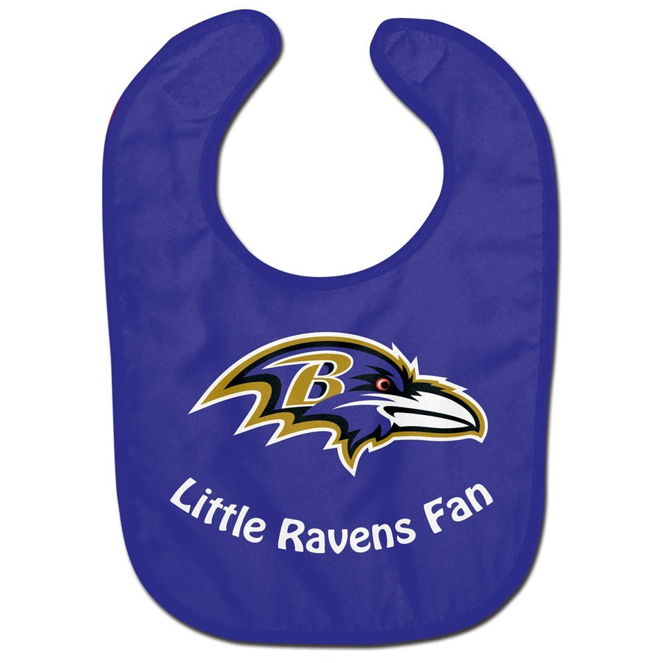 Baltimore Ravens Team Color Baby Bib