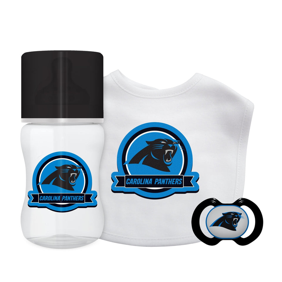 3-Piece Gift Set - Carolina Panthers-justbabywear