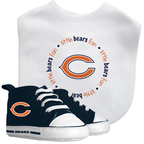 Bib & Prewalker Gift Set - Chicago Bears-justbabywear