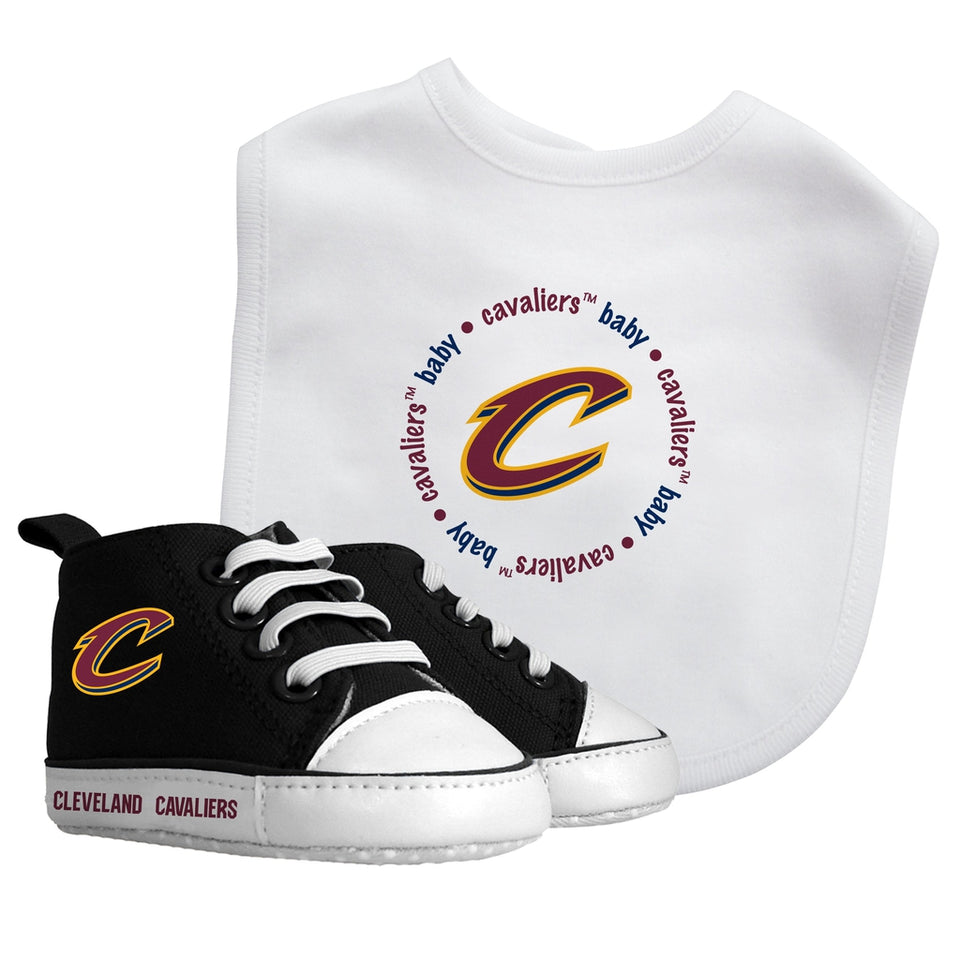 Bib & Prewalker Gift Set - Cleveland Cavaliers-justbabywear