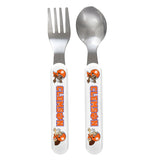Fork & Spoon Set - Clemson University-justbabywear