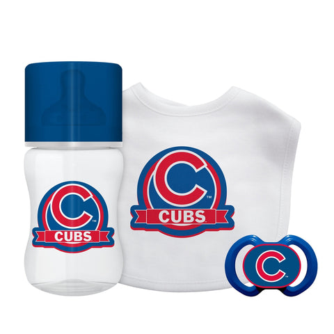 3-Piece Gift Set - Chicago Cubs-justbabywear