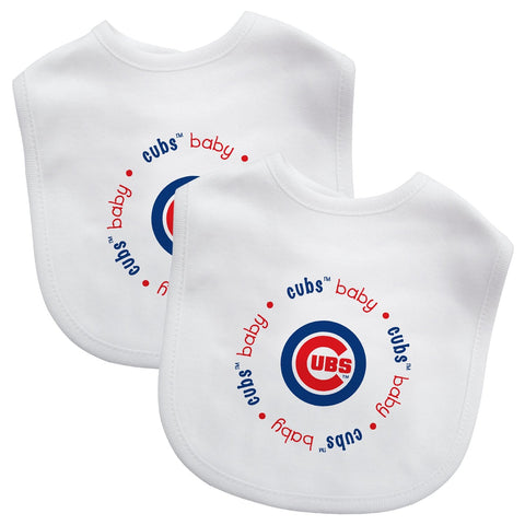 Bibs (2 Pack) - Chicago Cubs-justbabywear