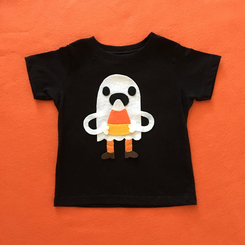 Candy Corn Love Ghost - Kids Tee Costume