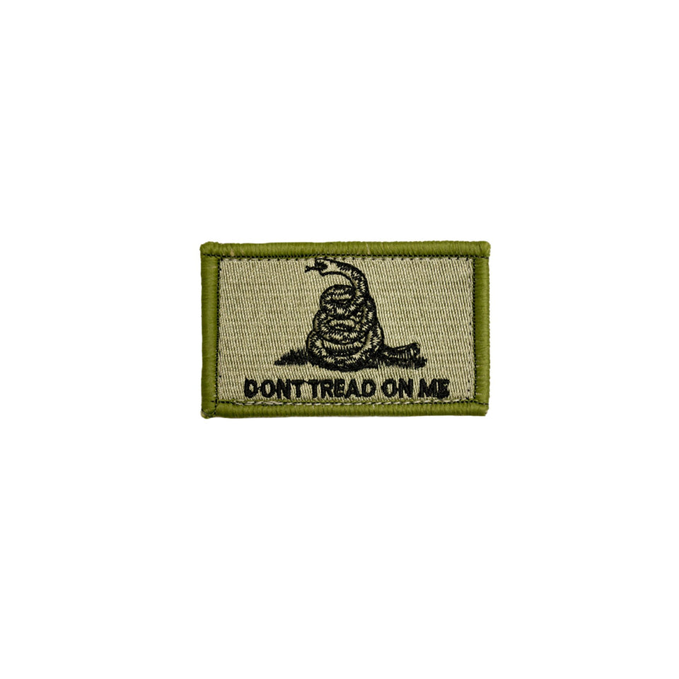 Embroidered Don't Tread on Me Gadsden Patch