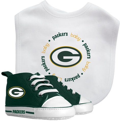 Bib & Prewalker Gift Set - Green Bay Packers-justbabywear