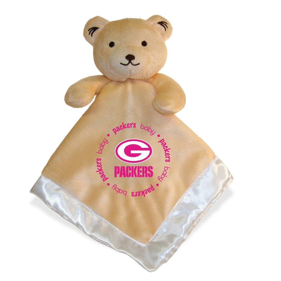 Security Bear - Pink Logo - Green Bay Packers-justbabywear
