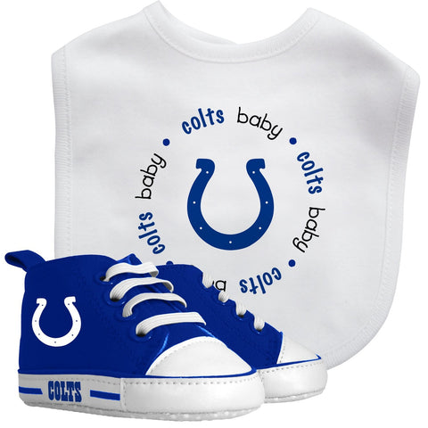 Bib & Prewalker Gift Set - Indianapolis Colts-justbabywear