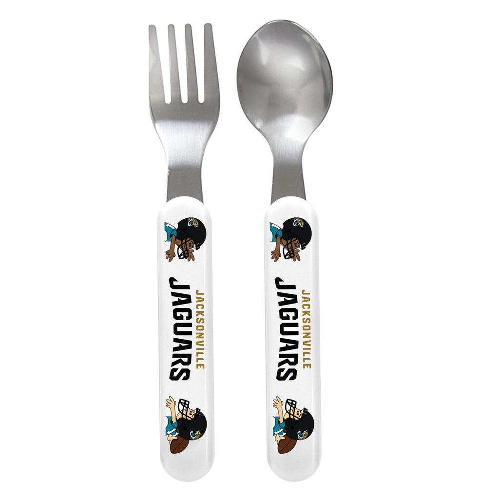 Fork & Spoon Set - Jacksonville Jaguars-justbabywear