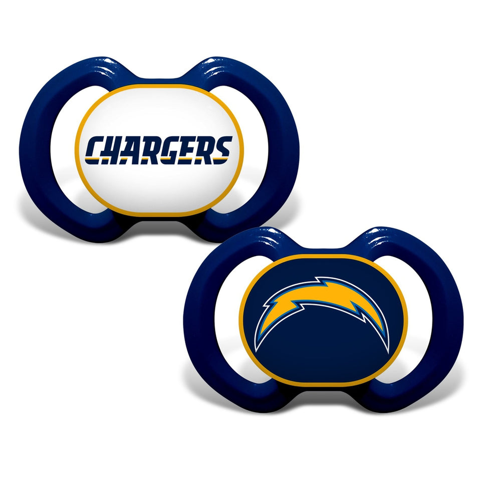 Gen. 3000 Pacifier 2-Pack - Los Angeles Chargers-justbabywear