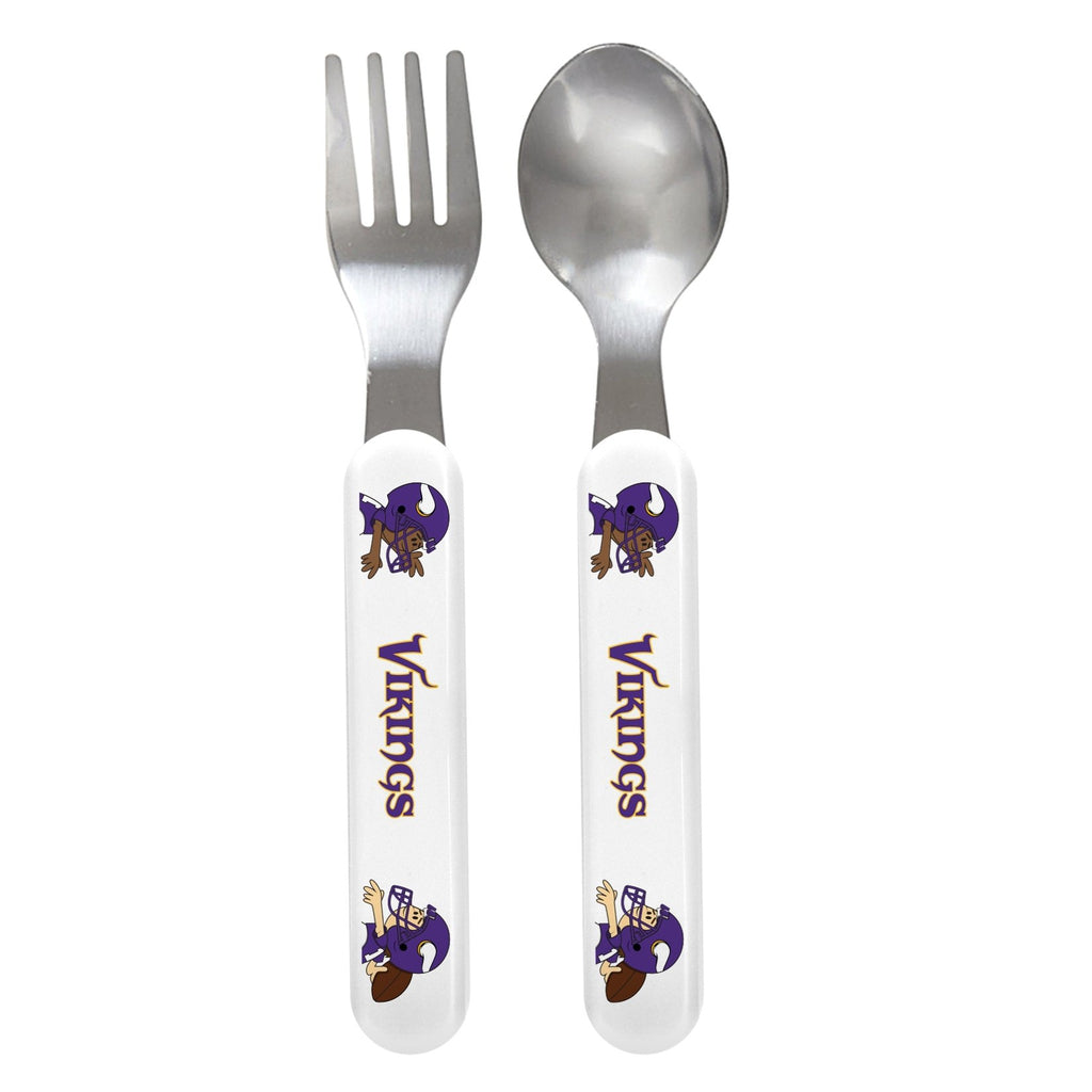 Fork & Spoon Set - Minnesota Vikings-justbabywear