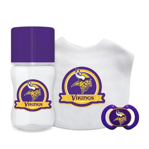 3-Piece Gift Set - Minnesota Vikings-justbabywear