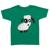 Kids Baby Boy T-shirt - Sheep - mi cielo x Matthew Langille - green