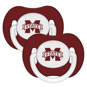 Pacifier (2 Pack) - Mississippi State University-justbabywear