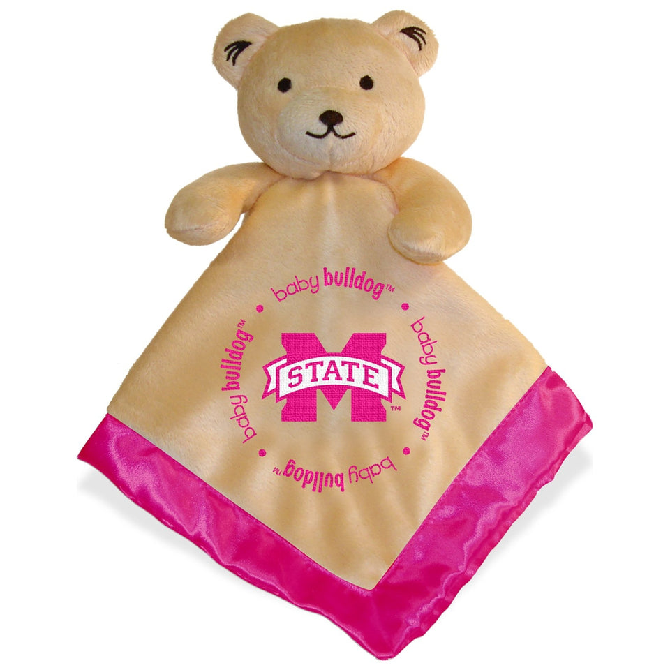 Security Bear - Mississippi State University Pink-justbabywear