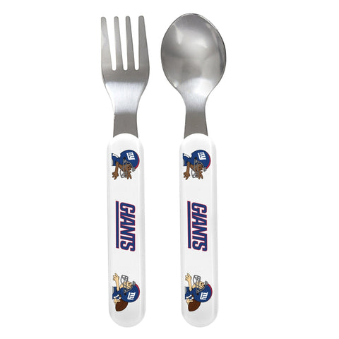Fork & Spoon Set - New York Giants-justbabywear