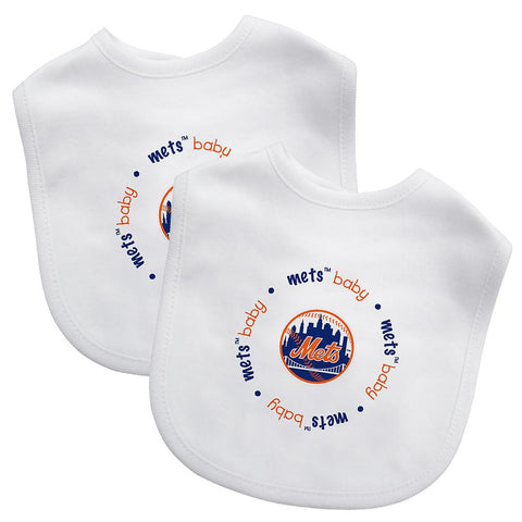 Bibs (2 Pack) - New York Mets-justbabywear