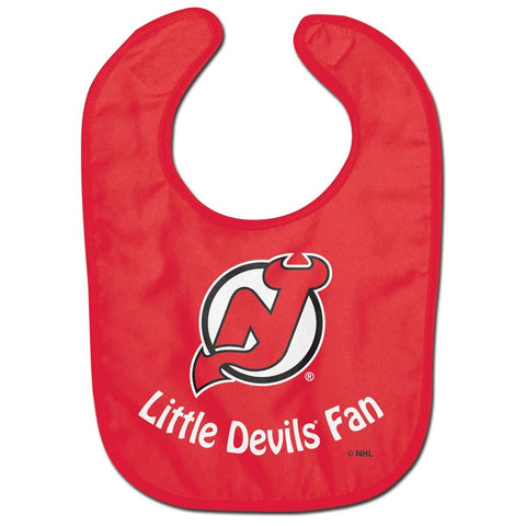 New Jersey Devils Team Color Baby Bib