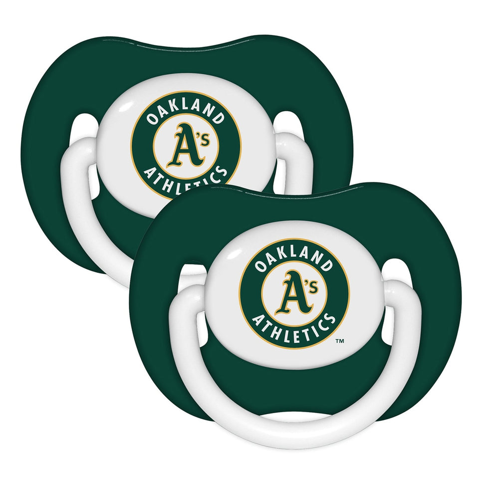 Pacifier (2 Pack) - Oakland Athletics-justbabywear