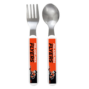 Fork & Spoon Set - Philadelphia Flyers-justbabywear